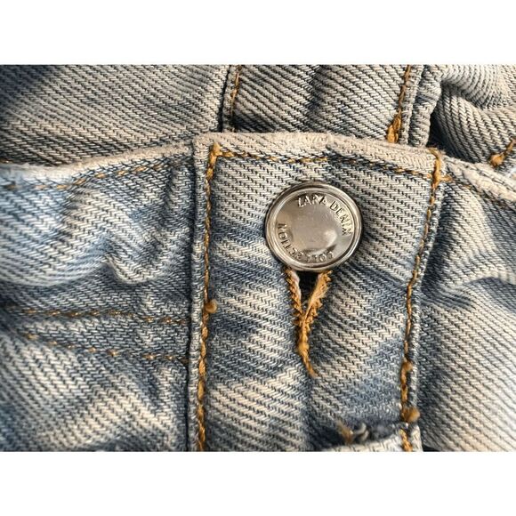 Zara Paperbag High waist Jean Shorts size XS - Picture 6 of 10